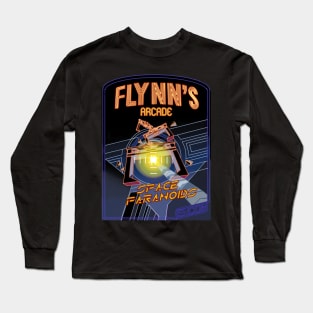 Flynn's Arcade - Home of Space Paranoids Long Sleeve T-Shirt